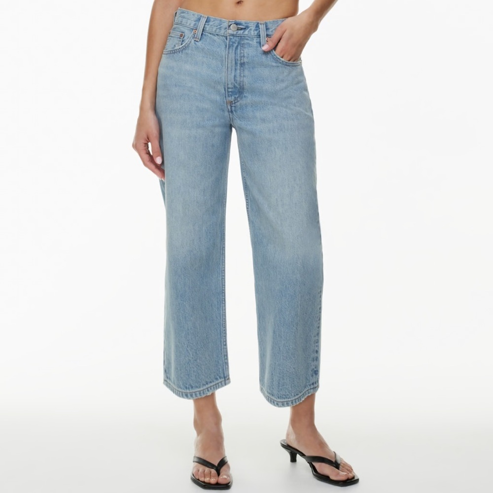 Denim Forum The '90s Iggy Lo-Rise Cropped Jean from Aritzia size 29